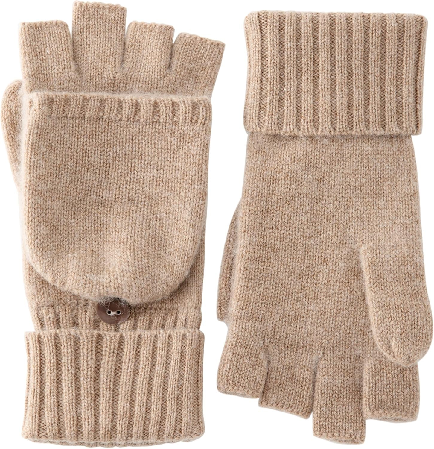 Cashmere Gloves – Convertible Fingerless