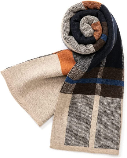 Merino Knitted Scarf – Classic & Comfortable