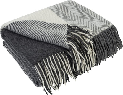 Merino Throw Blanket - Gradient Square