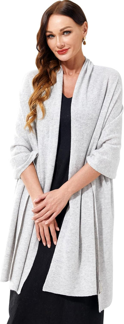 Cashmere Scarf Knitted – Extra Large