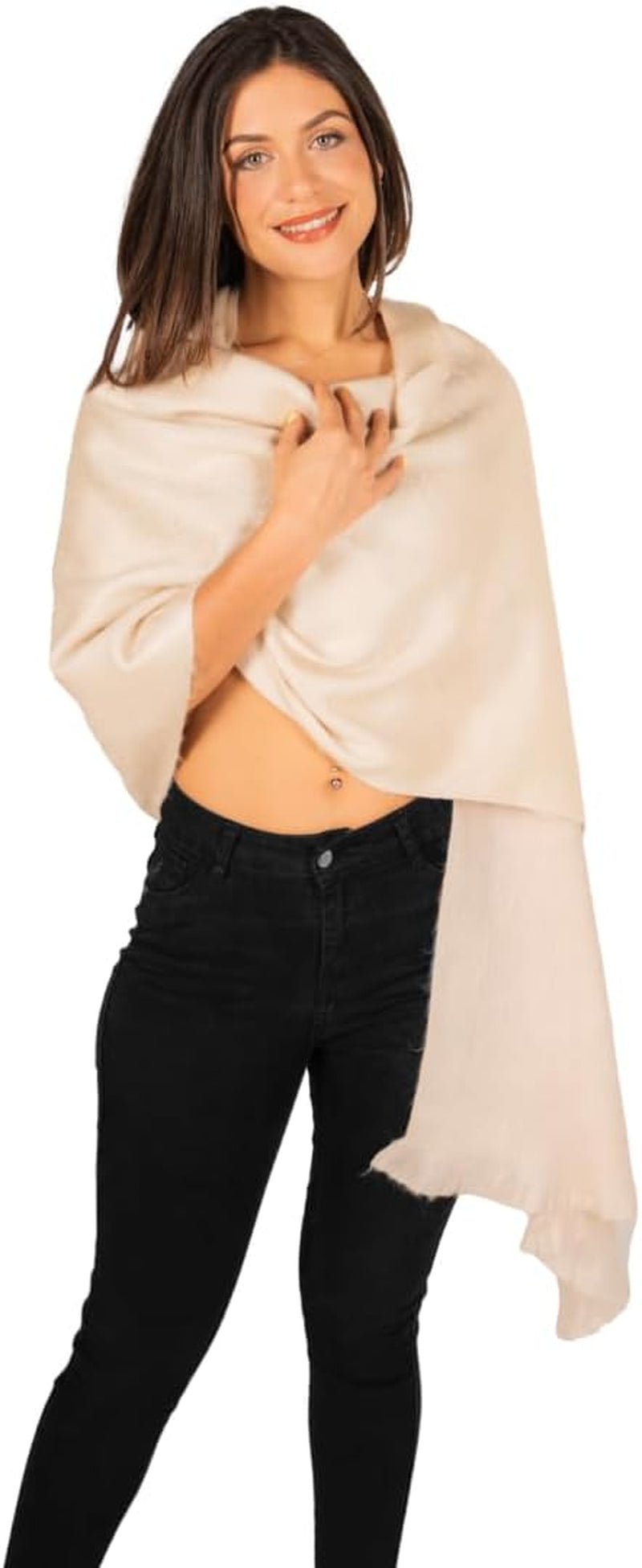 Alpaca Wool Shawl – Handcrafted Elegance