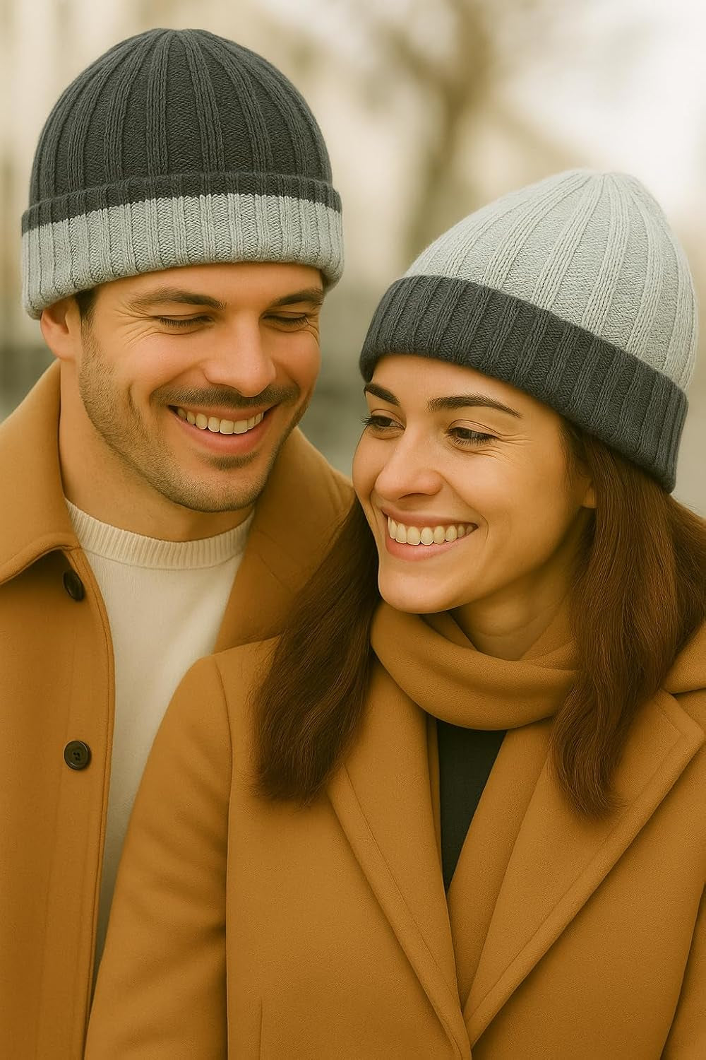 Alpaca Beanie – Reversible Design