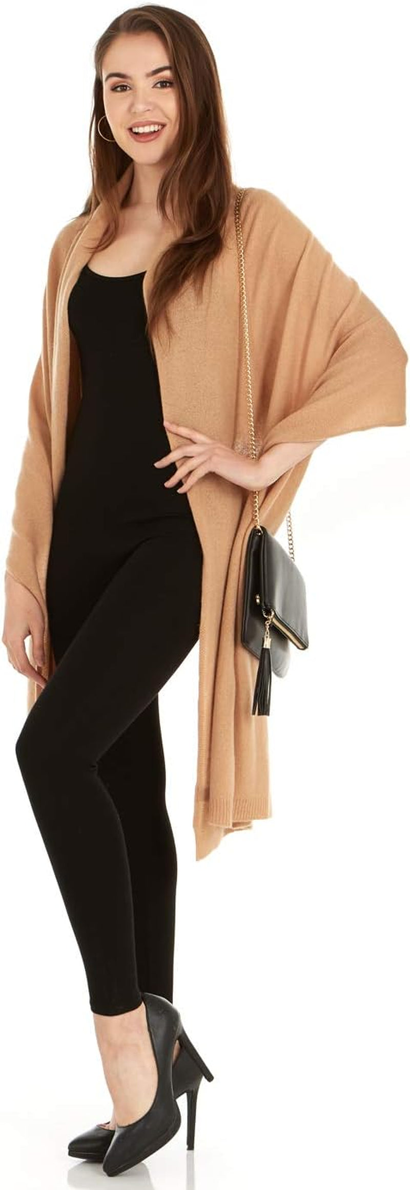 Cashmere Winter Scarf – Knitted