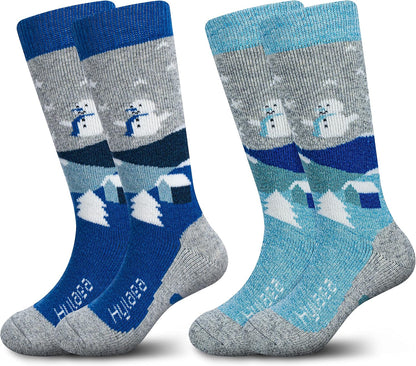 Merino Ski Socks – Kids’ Thermal Snow