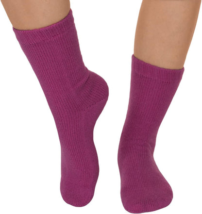 Cashmere Socks – Pink Comfort Warmth