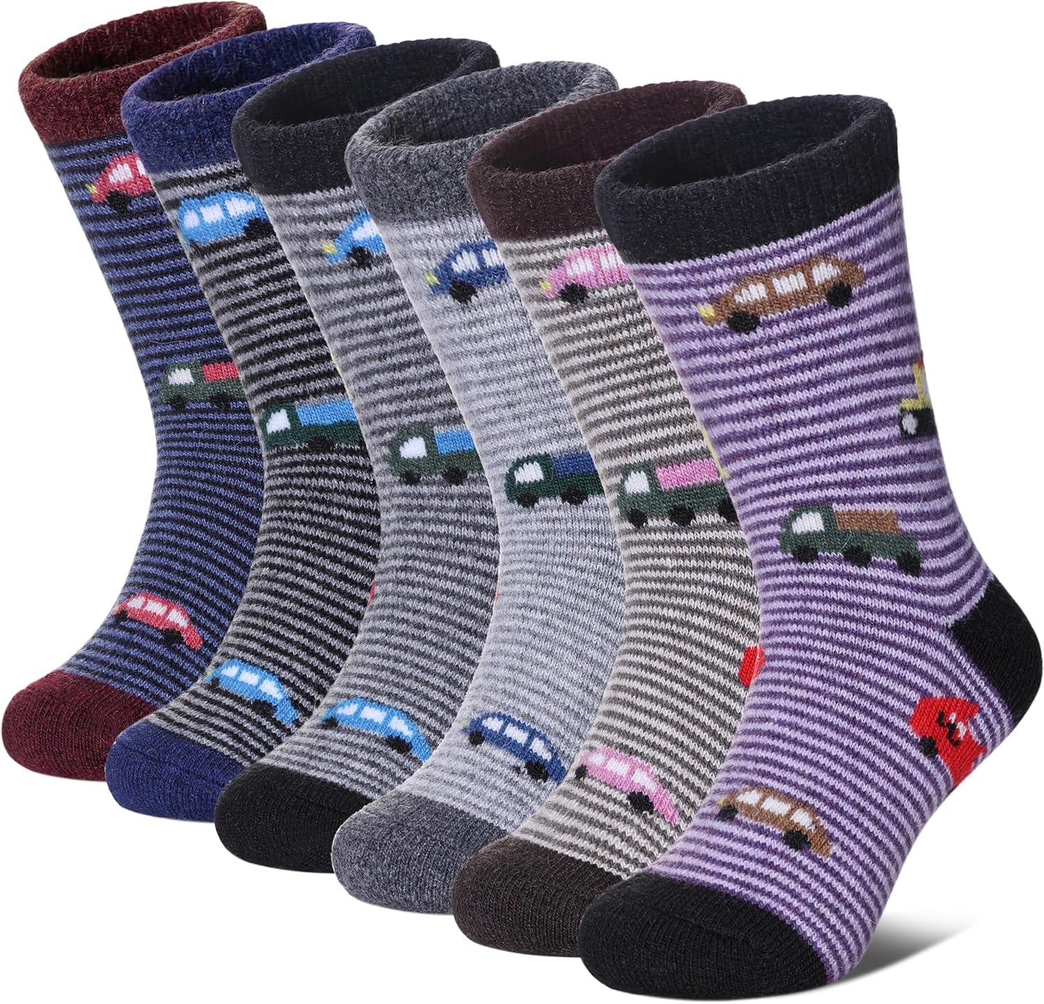 Merino Kids Socks – Cats Design
