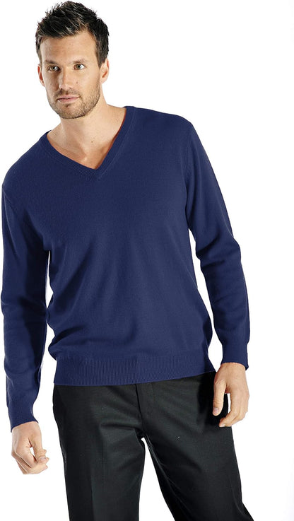 Cashmere Men's Sweater – Draped Luxury