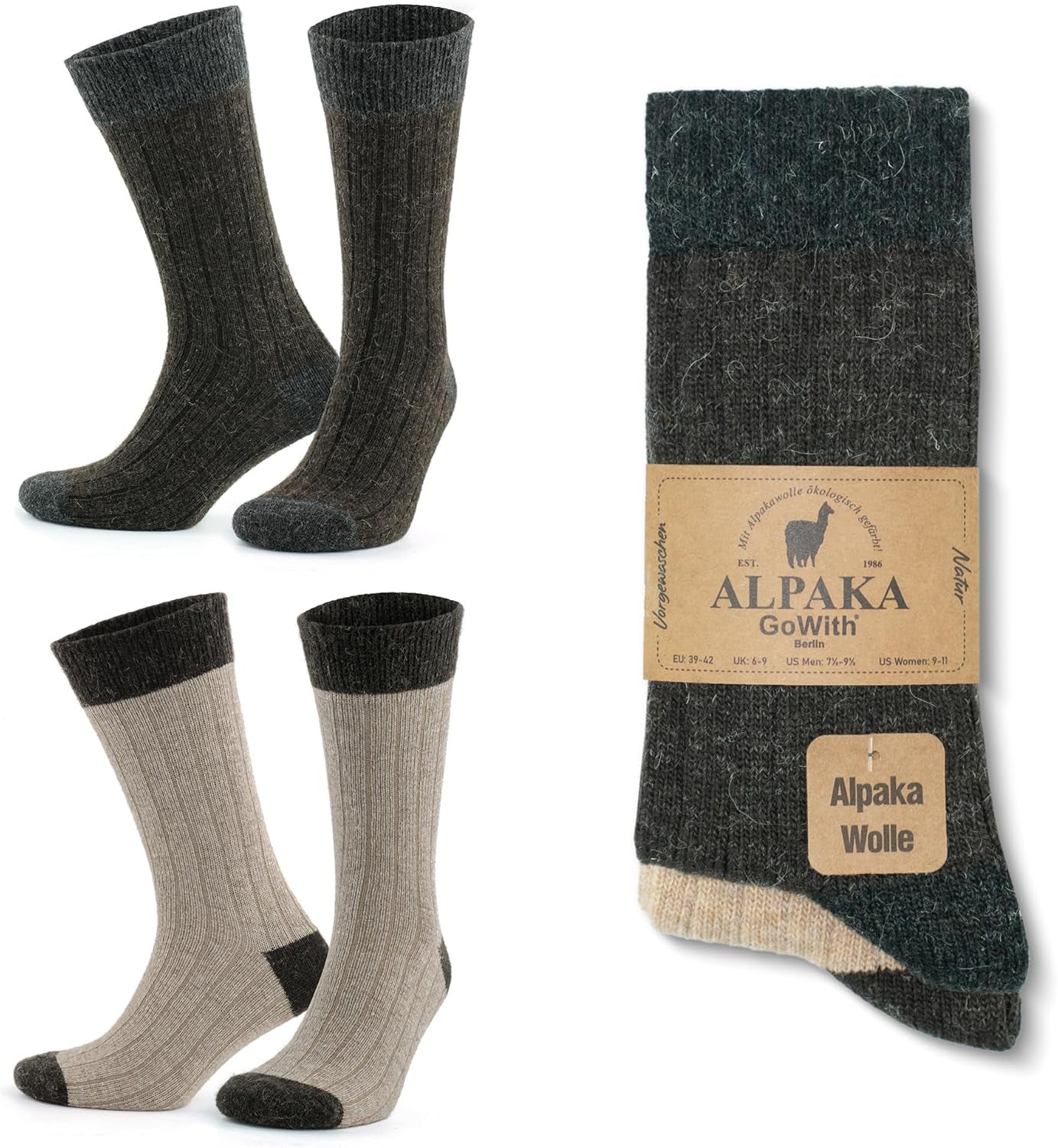 Alpaca Wool Socks – Performance Warmth