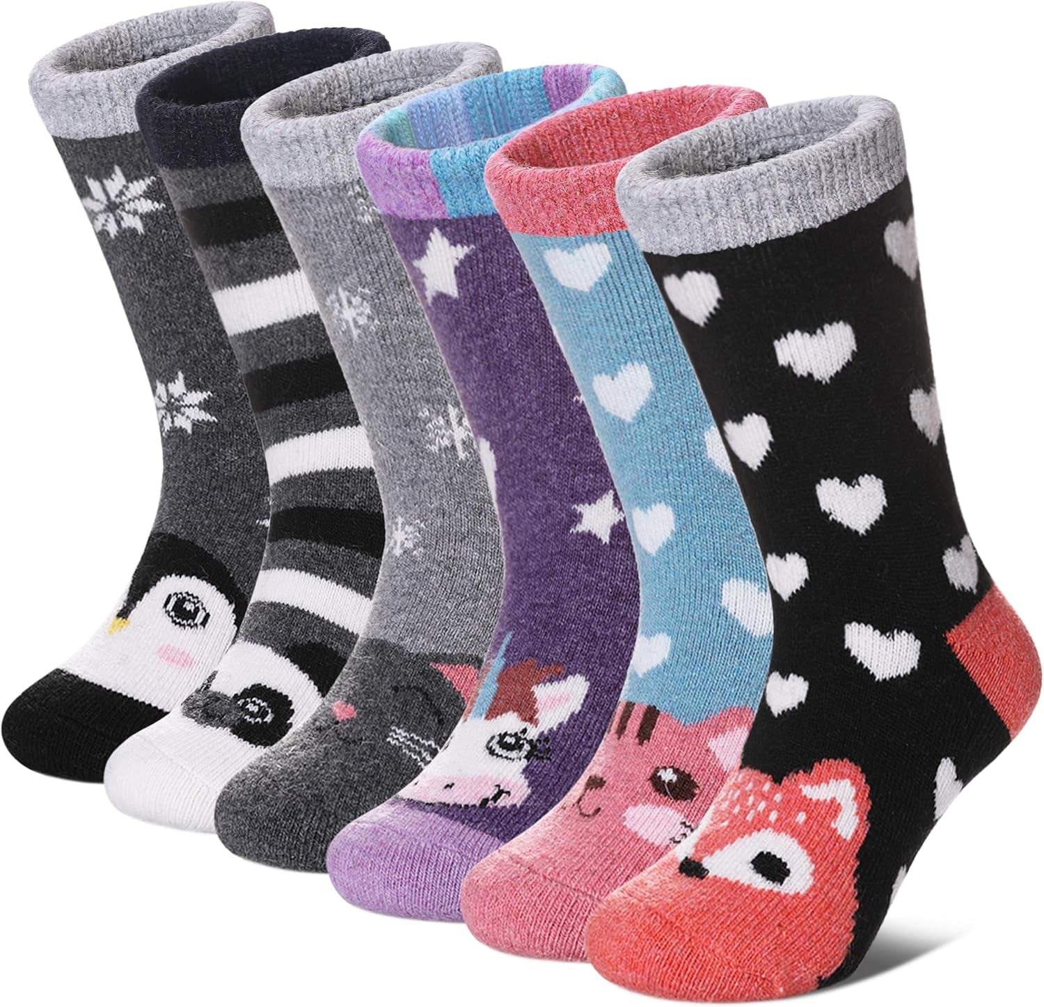 Merino Kids Socks – Cats Design