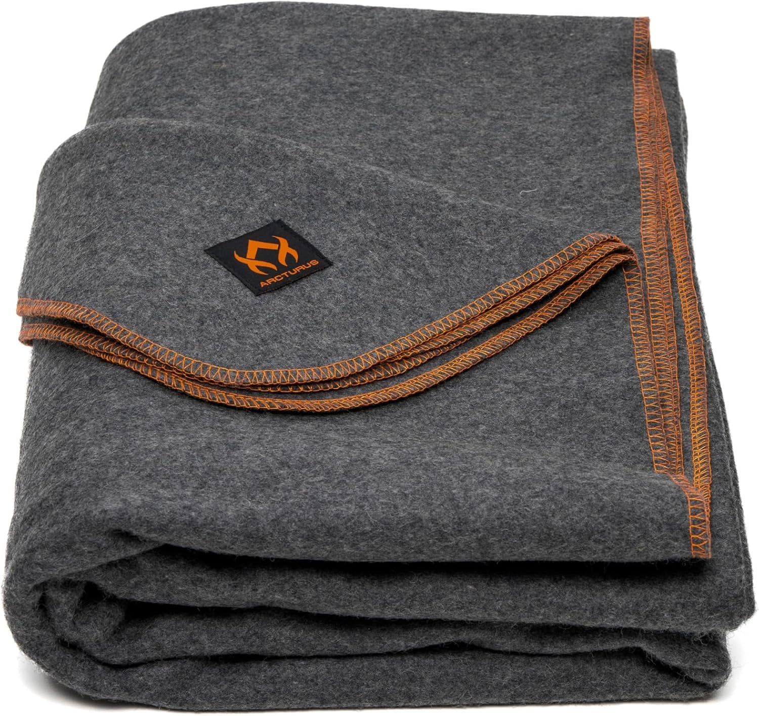 Merino Throw Blanket - Military-Style