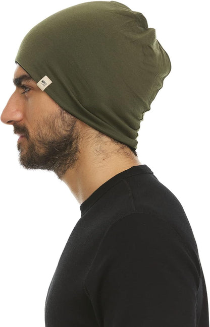 Merino Reversible Beanie – Double-Layer Warmth
