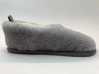 Merino Wool Slippers – Grey