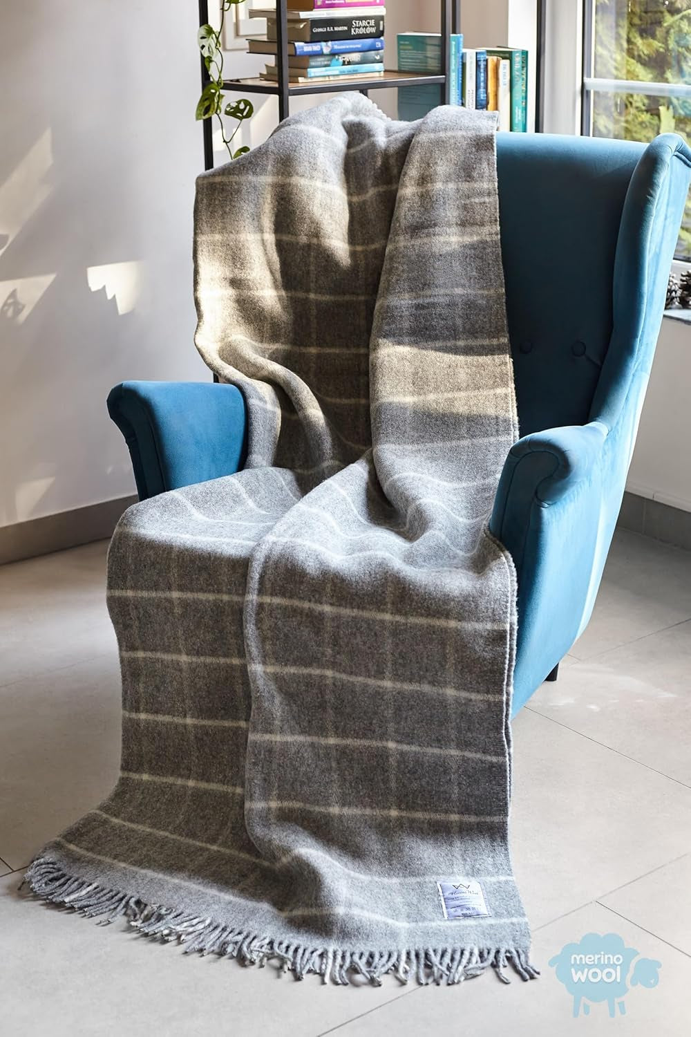 Merino Throw Blanket - English Merino