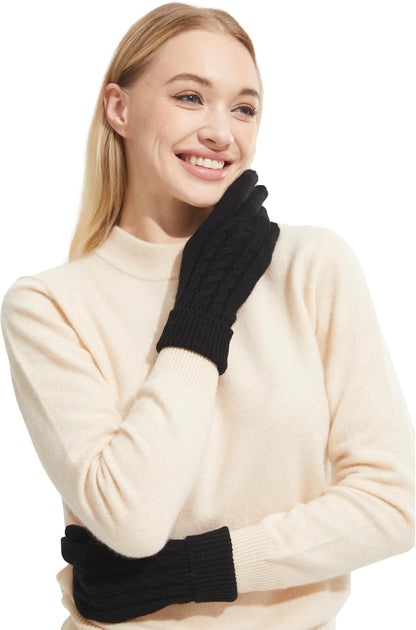 Women's Cashmere Gloves – Classic Design