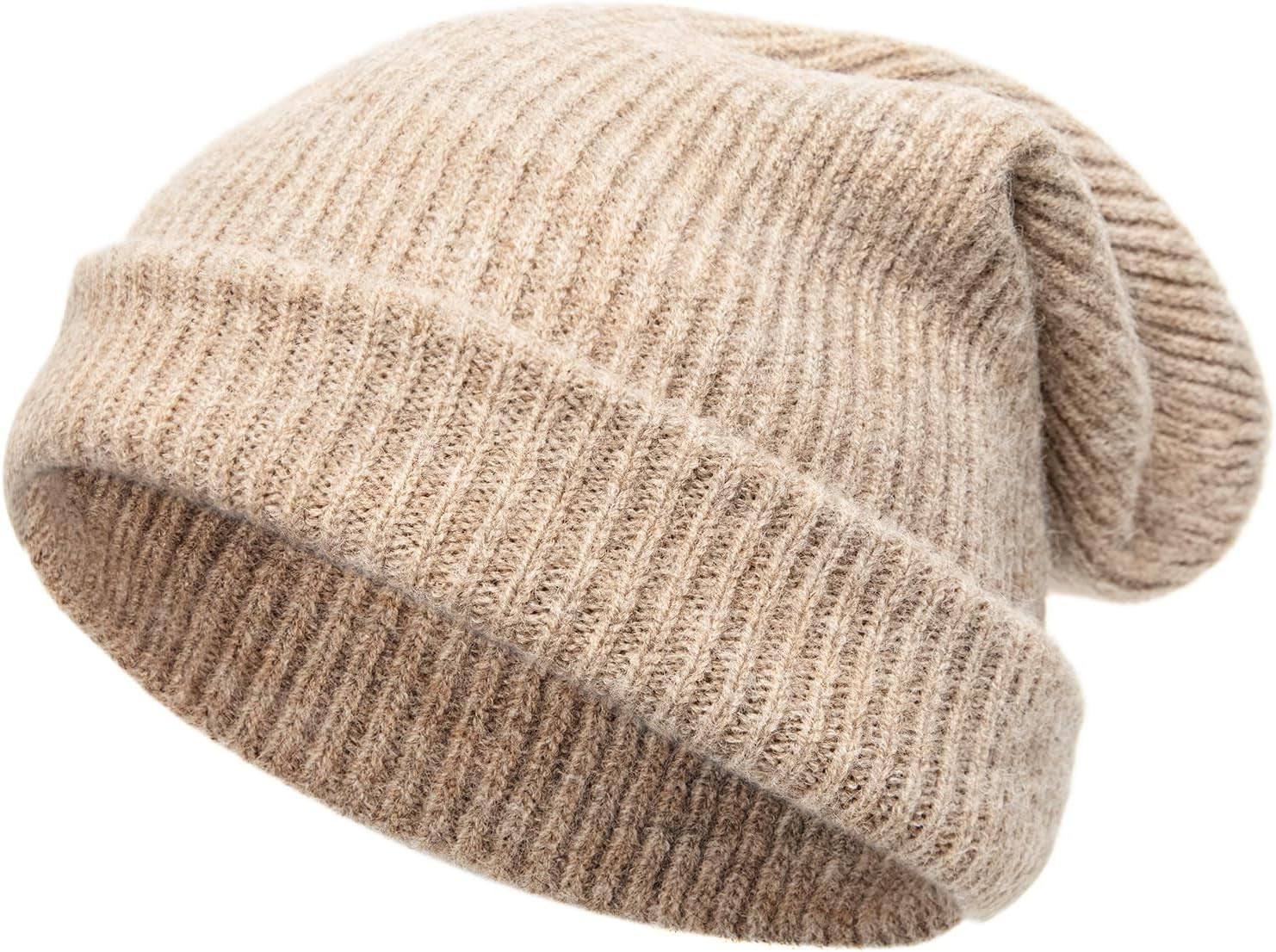 Knitted Merino Beanie – Reversible Design