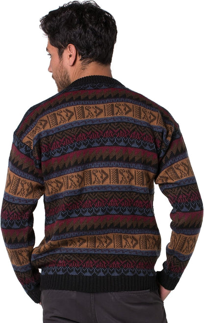 Alpaca Sweater – Geometric Style