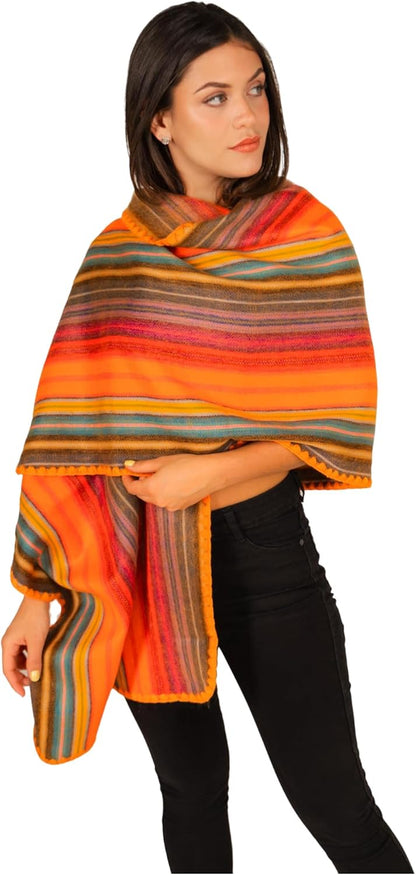 Alpaca Wool Shawl – Handcrafted Elegance