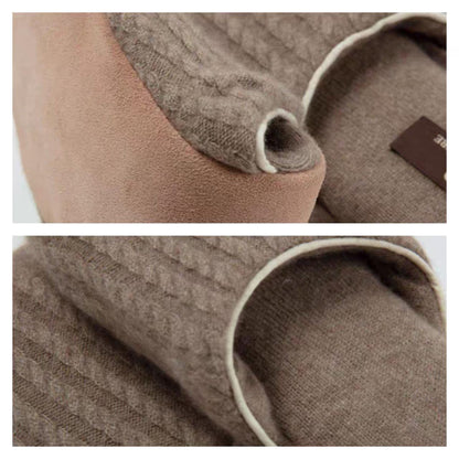 Cashmere Slippers – Ribbed