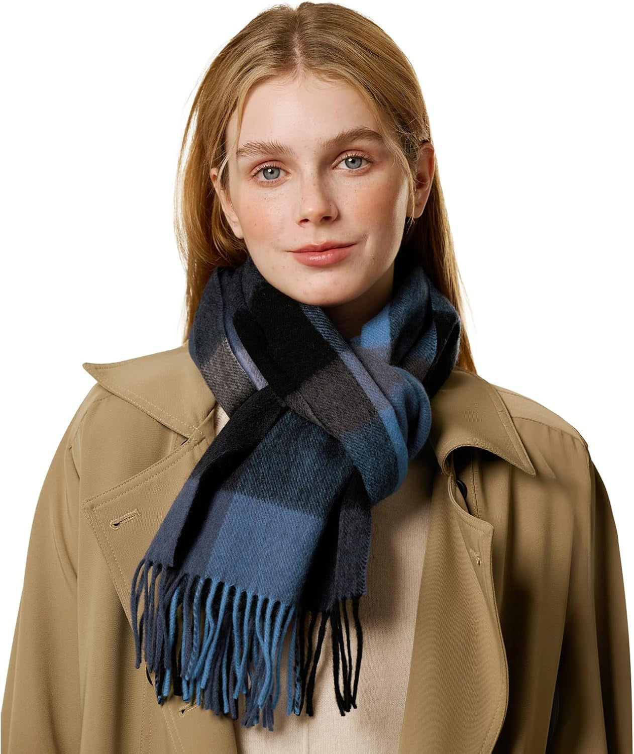 Merino Winter Fashion Scarf – Elegant