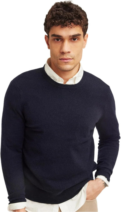 Men's Cashmere Sweater – Relaxed Style