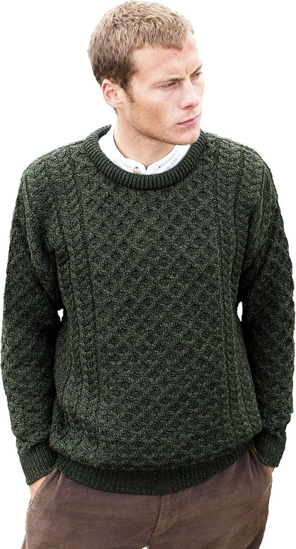 Merino Wool Sweater – Classic Irish Knit
