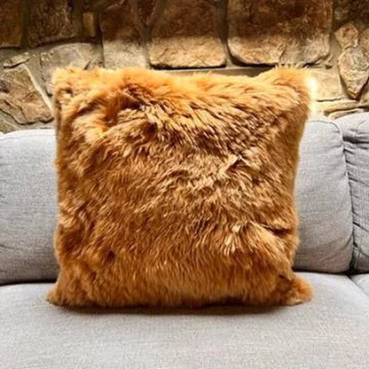 Alpaca Wool Cushion – Handmade Softness