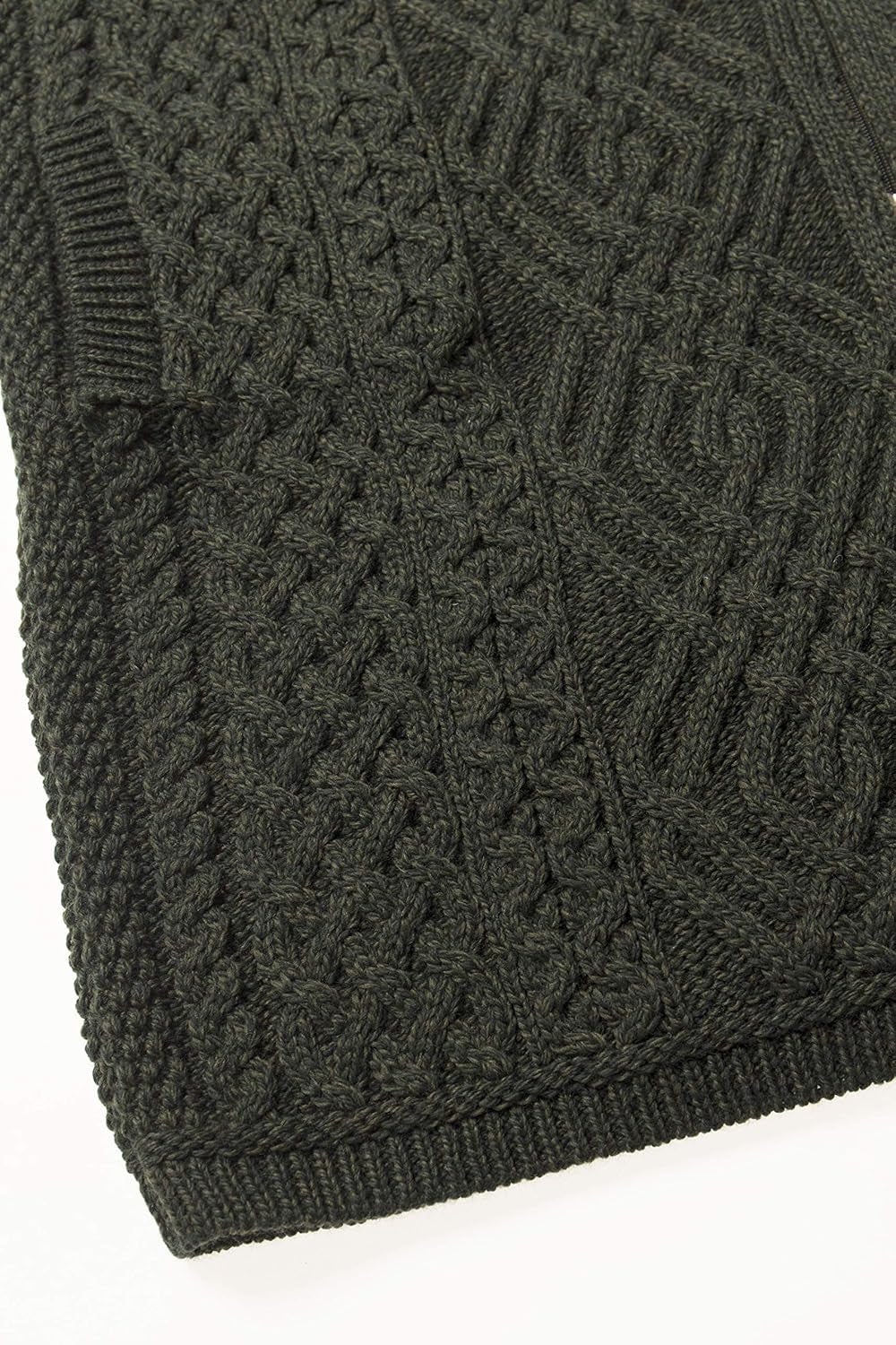 Merino Zip Knit Jacket — Classic