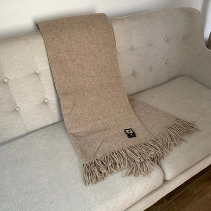 Peruvian Alpaca Throw – Solid Colors