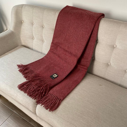 Peruvian Alpaca Throw – Solid Colors