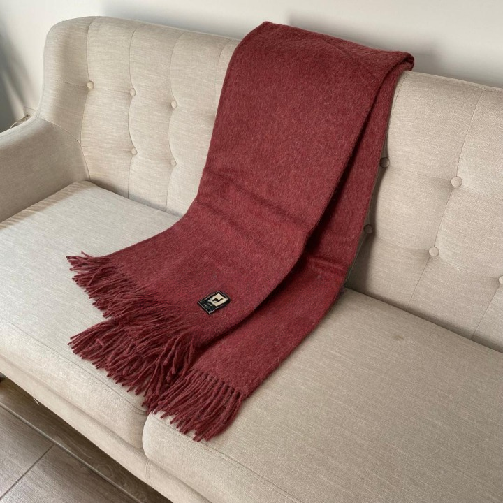 Peruvian Alpaca Throw – Solid Colors