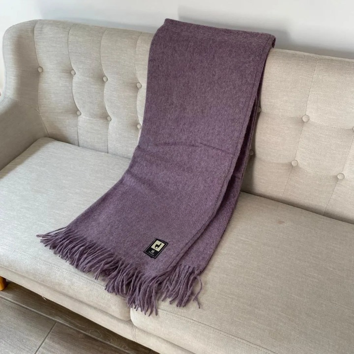 Peruvian Alpaca Throw – Solid Colors