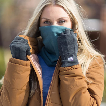 Merino Wool Gloves – Charcoal