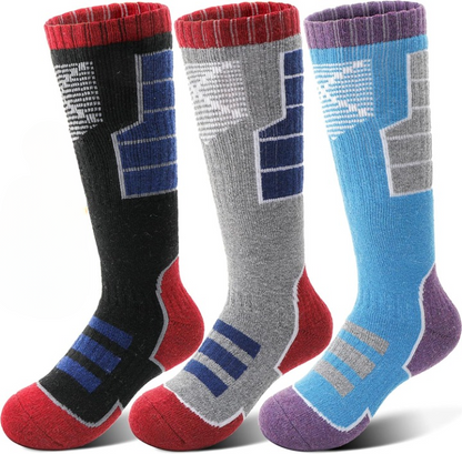 Merino Thermal Socks – Kids Ski & Snowboard