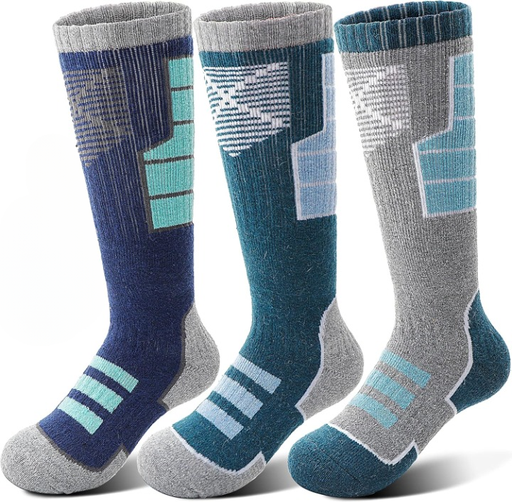Merino Thermal Socks – Kids Ski & Snowboard