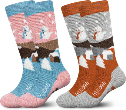 Merino Ski Socks – Kids’ Thermal Snow
