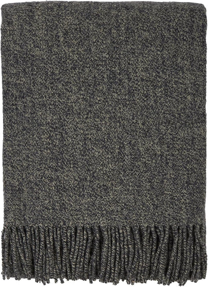Merino Throw Blanket - Fringed Design