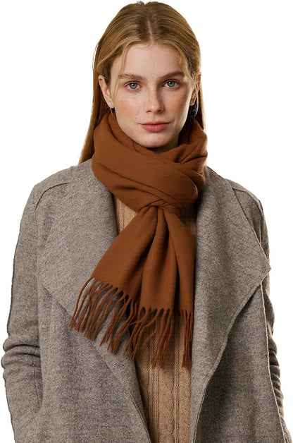 Merino Winter Fashion Scarf – Elegant