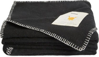 Alpaca Knit Blanket – Lightweight & Cozy