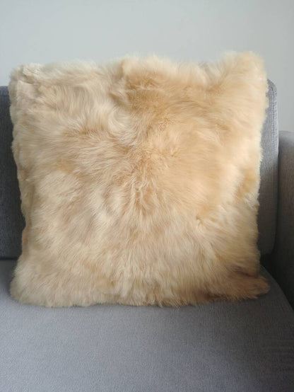 Baby Alpaca Pillow Cover – Beige