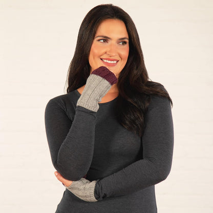 Handloomed Alpaca Gloves – Artisan Fingerless Style