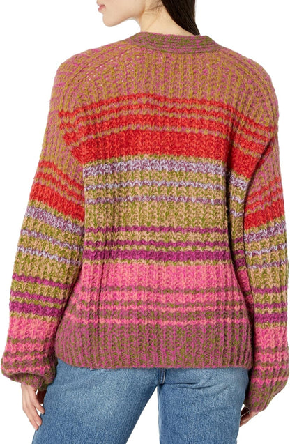 Alpaca Jacket - Colorful Knit