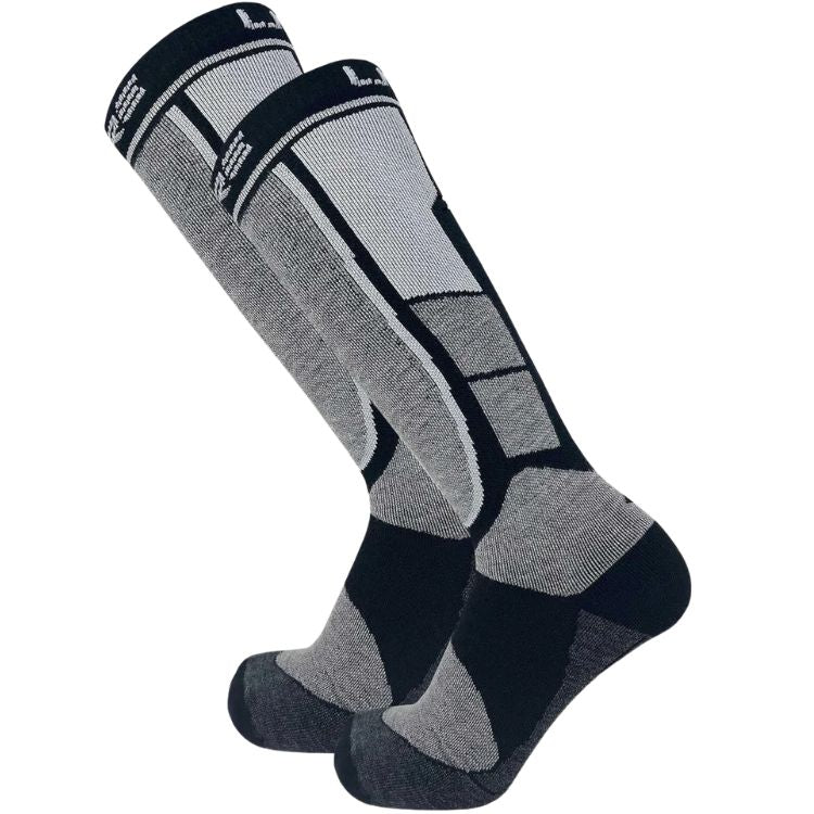 Alpaca Wool Ski Socks – Cushioned Warmth