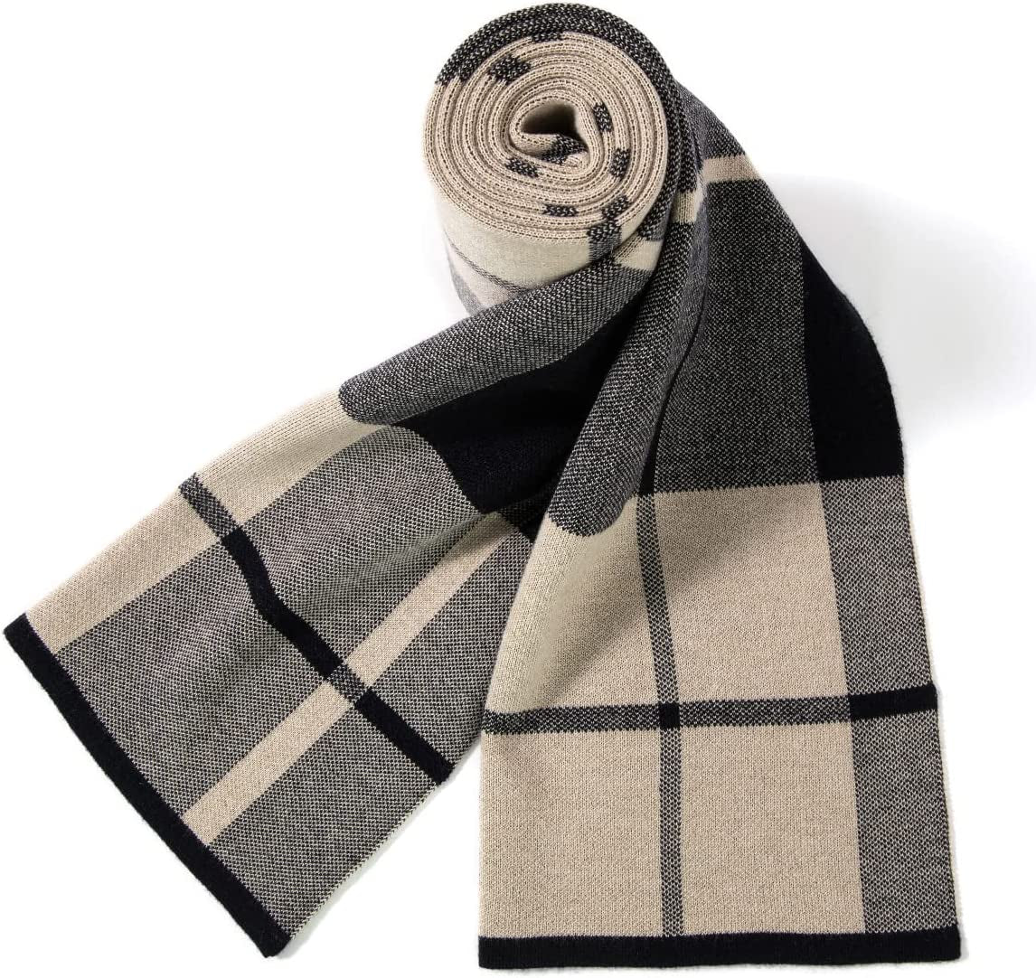 Merino Knitted Scarf – Classic & Comfortable