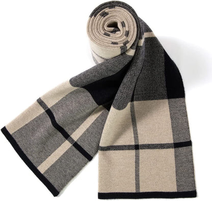 Merino Knitted Scarf – Classic & Comfortable