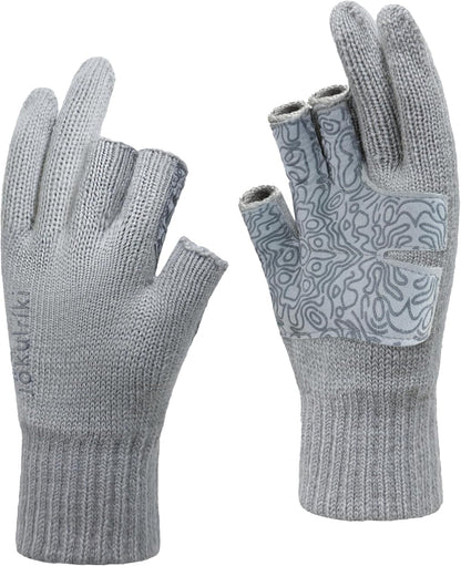 Merino Wool Gloves – 3-Cut Fingers