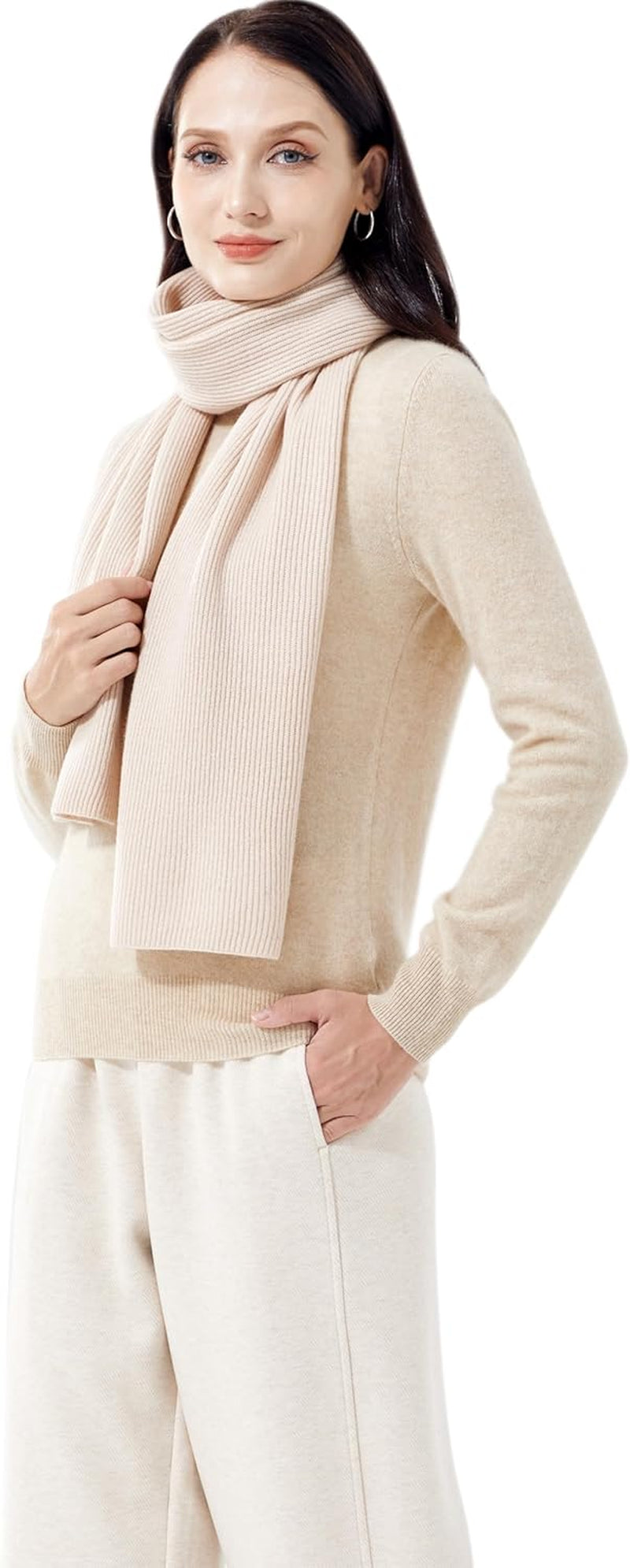 Cashmere Scarf – Apricot
