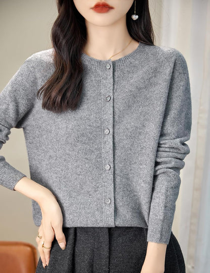 Merino Knitted Jacket – Seamless Knit