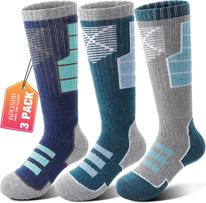 Merino Thermal Socks – Kids Ski & Snowboard