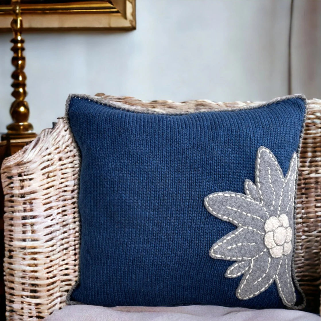 Alpaca Wool Pillow Cover – Soft & Cozy Accent