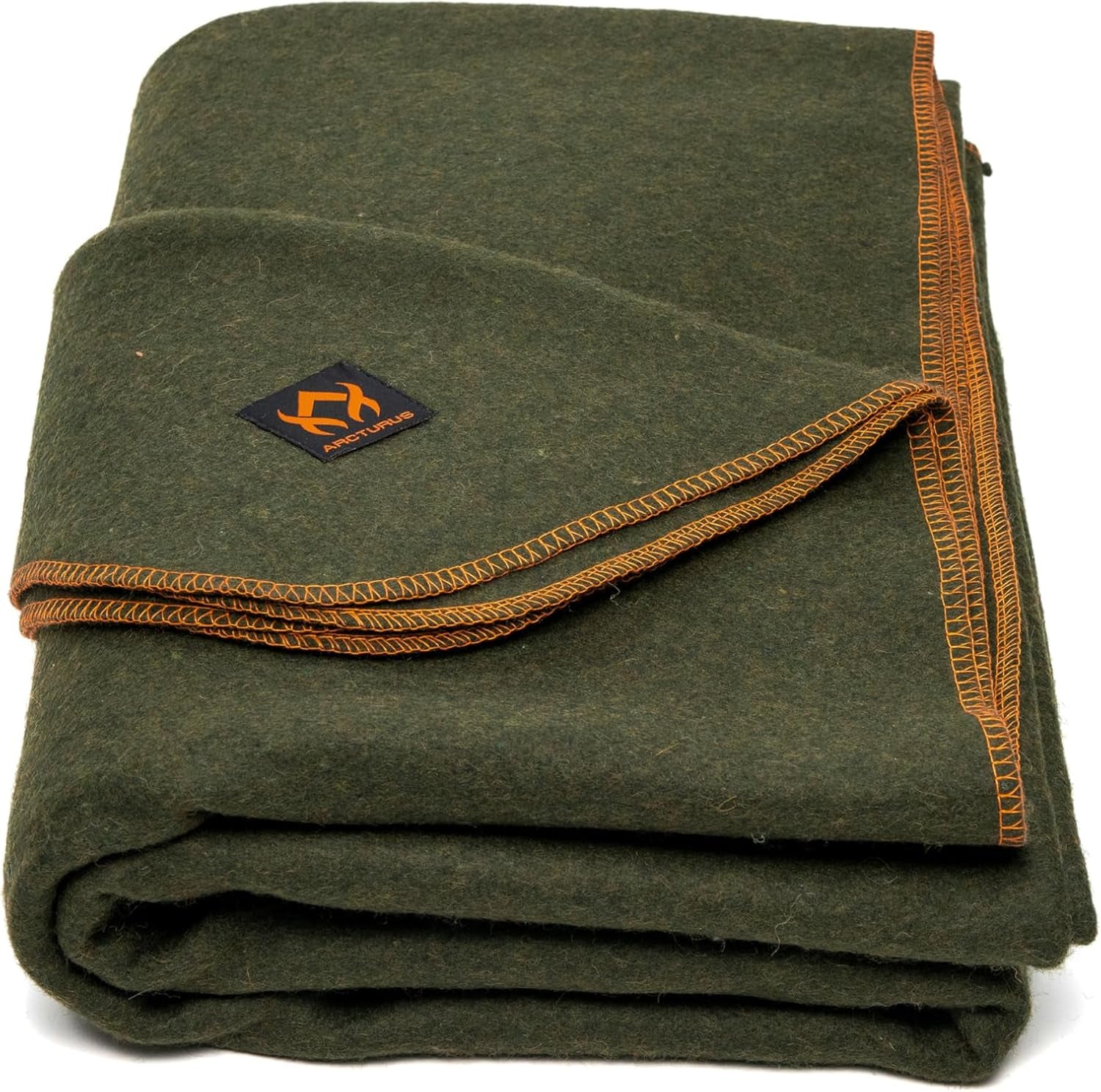 Merino Throw Blanket - Military-Style